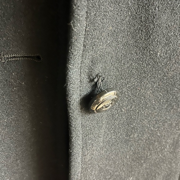 Cole Haan Black wool Coat - Picture 6 of 12
